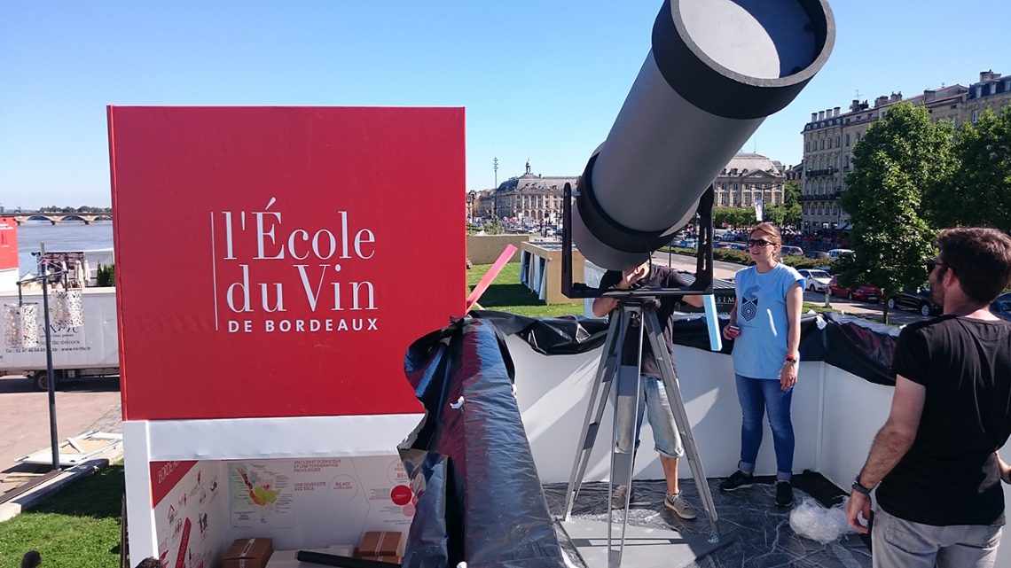 Wines telescope of Bordeaux